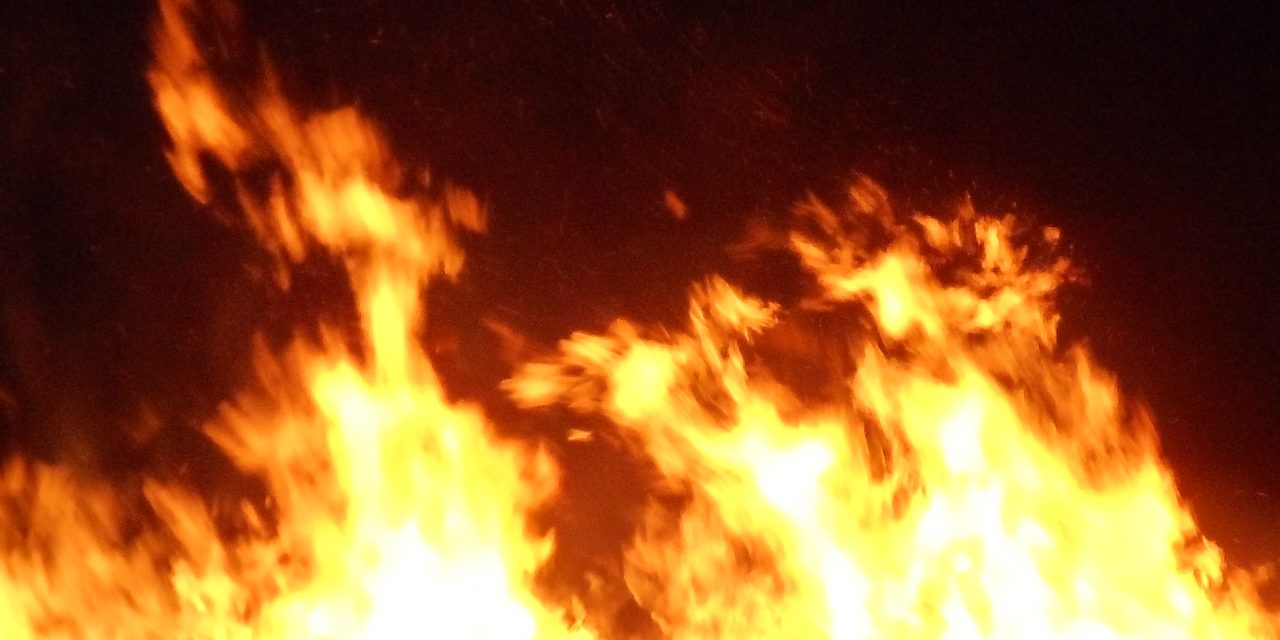 Fire Destroys Astroturf in Tappahannock