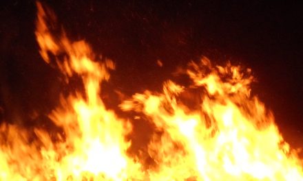 Fire Destroys Astroturf in Tappahannock