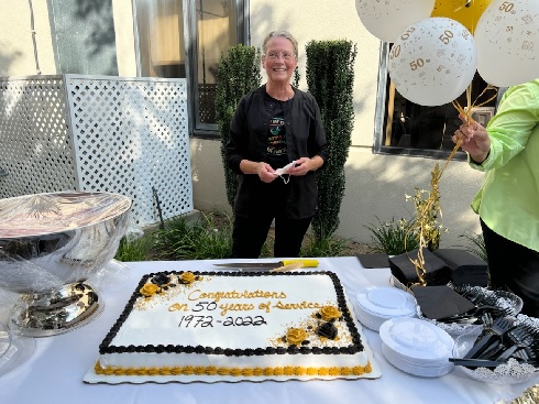 Linda Clow Celebrates 50 Years at Hospital