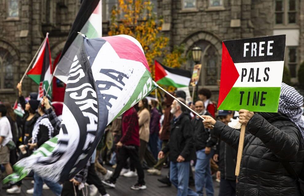 Pro-Palestinian march held in Richmond