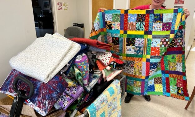 Sewlovelee Collects Donated Quilts and Placemats and Hosts Popular Free Quilt Show