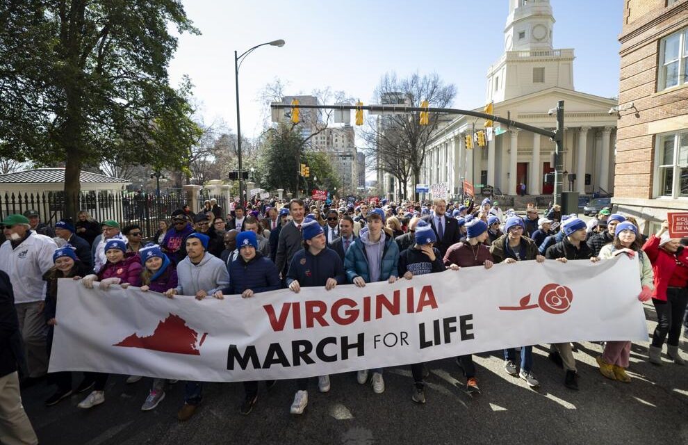 At March for Life, thousands rally against abortion