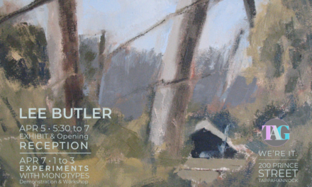 Tappahannock Art Gallery (TAG) to feature artist Lee Butler