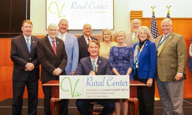 Governor Glenn Youngkin Signs Legislation to Rename the Center for Rural Virginia as the Senator Frank M. Ruff, Jr. Center for Rural Virginia