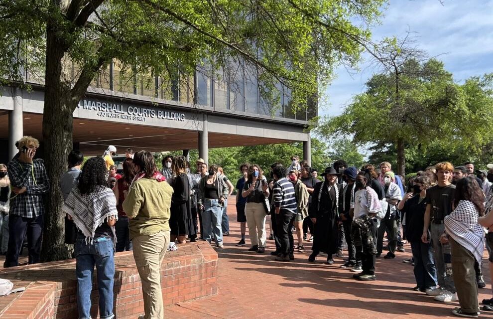 VCU protesters arraigned as dozens appear in court to support them