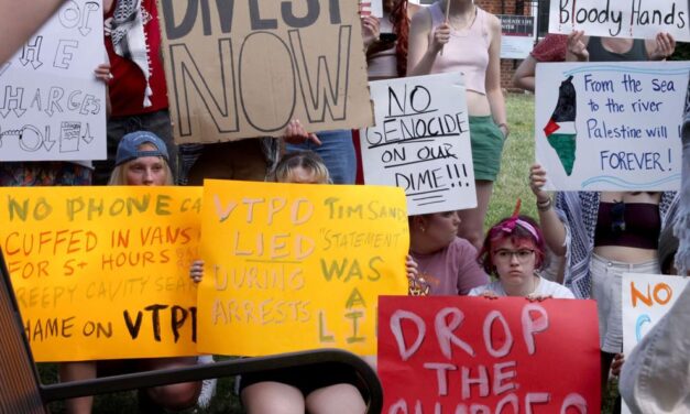 Virginia Tech protesters call for charges, disciplinary action to be dropped