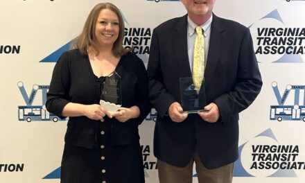 Bay Transit’s Ken Pollock Receives the Virginia Transit Association’s Distinguished Service Award