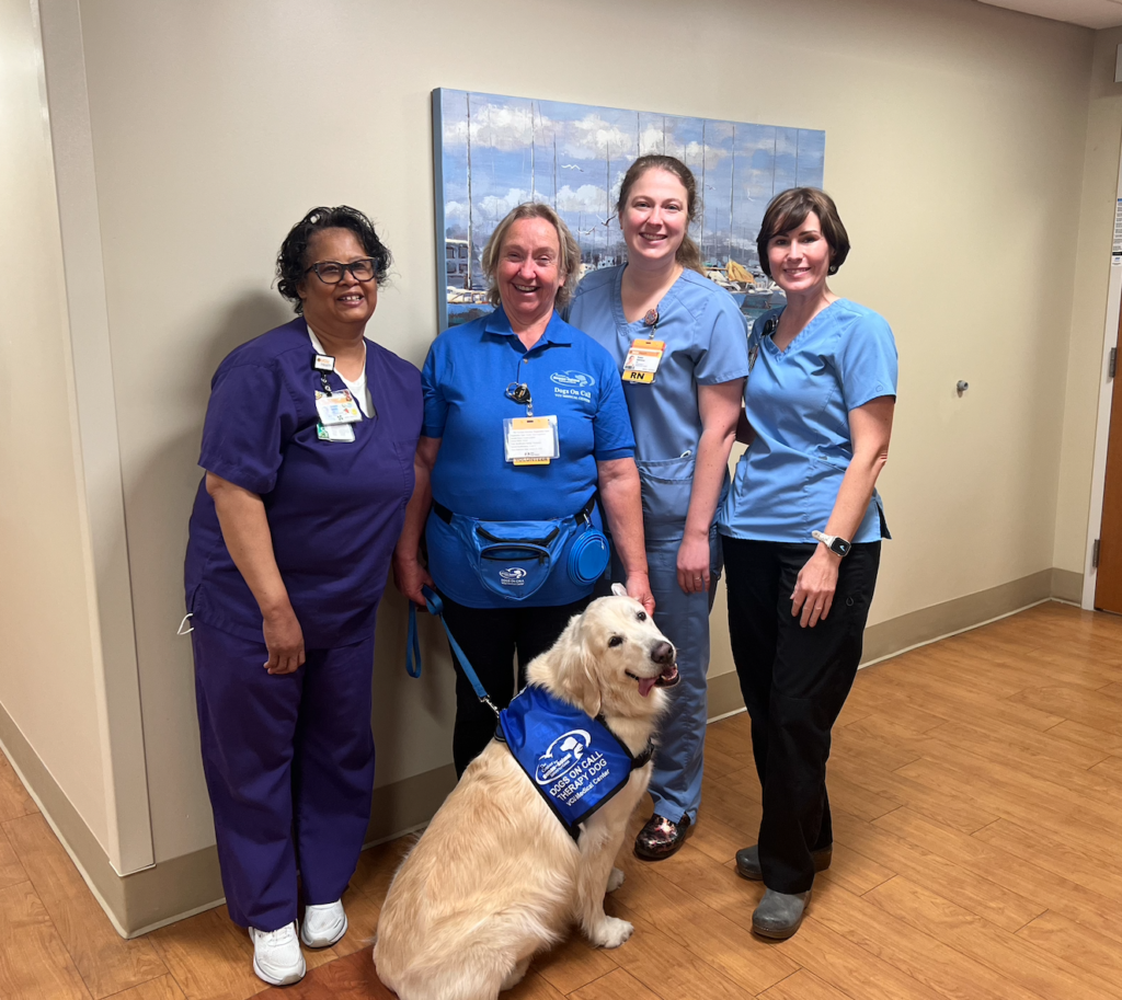 VCU Health Tappahannock Hospital Introduces Dogs on Call - RealRadio804