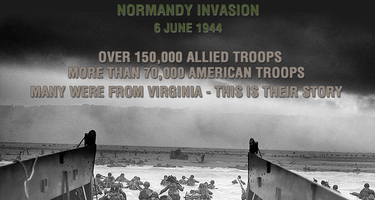 Virginia War Memorial Opening New Exhibit On 80th Anniversary Of World War II D-Day Landings