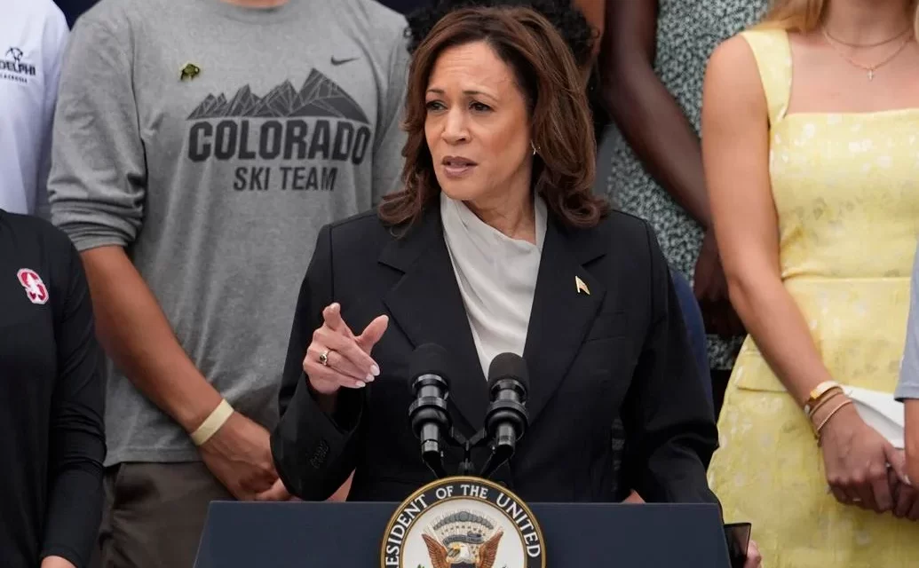 A Virginia man is charged with online threats against Vice President Kamala Harris