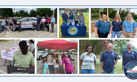 VADOC Probation and Parole Districts Across Virginia Celebrate National Night Out with Their Communities