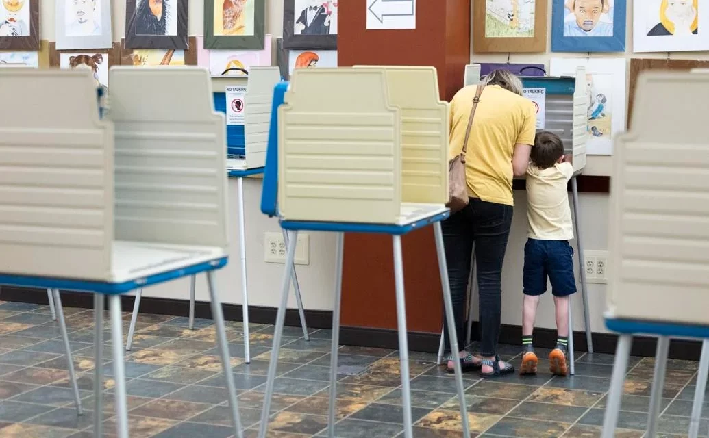 In-person early voting is on pace with 2020, mail voting lags