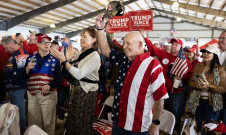 Trump calls in to Chesterfield rally, says he wins if he carries Virginia