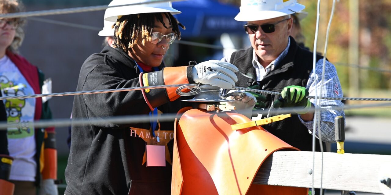 REC Helps Young Women Learn About Careers in Power Industry