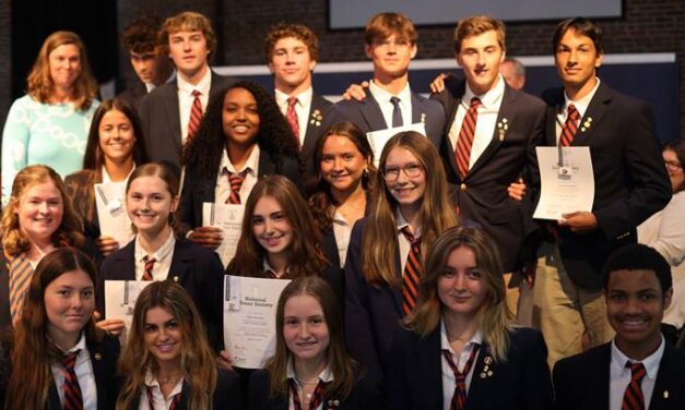 Christchurch School Names National Honor Society Members