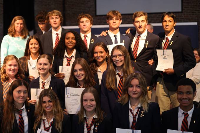 Christchurch School Names National Honor Society Members