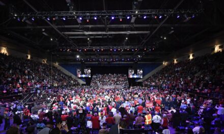 In Salem at campaign’s end, Donald Trump encourages people to vote Tuesday