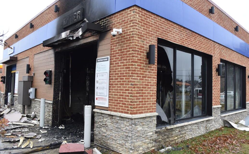 Man charged with arson after fire at Parham Road car wash