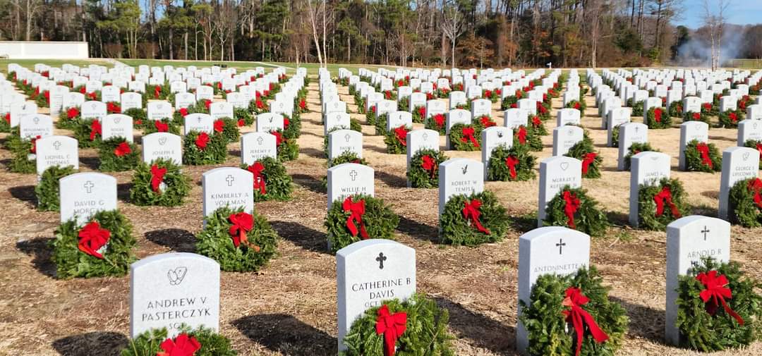 Virginia’s Three State Veteran Cemeteries  To Hold Wreath Laying Ceremonies, Saturday, December 14