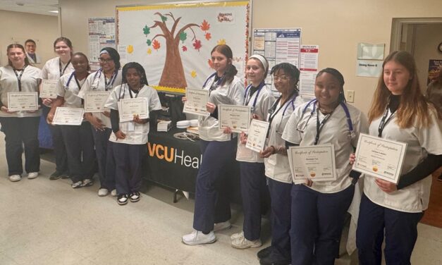 VCU Health Tappahannock Hospital and RCC Host Immersive Health Careers Camp for High School Students