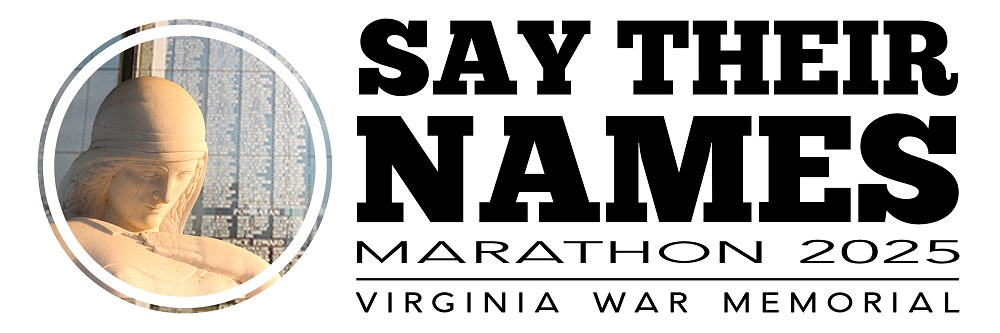 Virginia War Memorial Announces Inaugural Say Their Names Marathon On Memorial Day