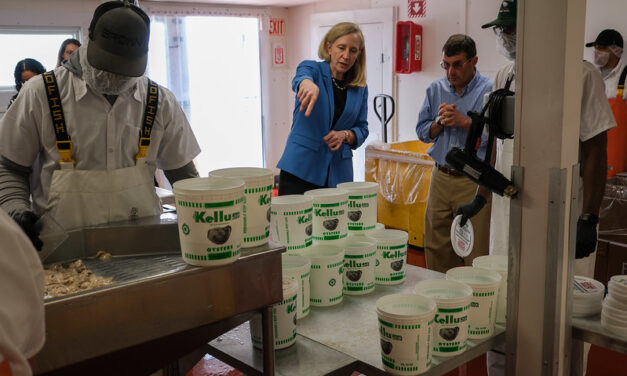 Spanberger Talks Coastal Virginia’s Economy, Tours Northern Neck Seafood Plant