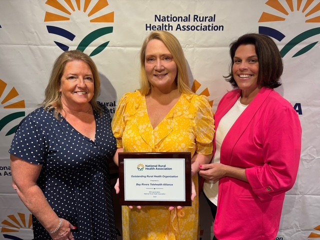 Bay Rivers Telehealth Alliance Named 2025 Outstanding Rural Health Organization