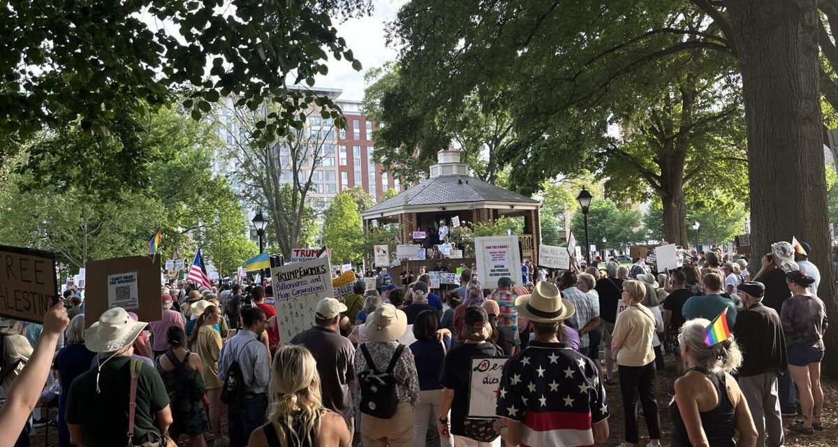 May Day anti-Trump protests in Richmond show support for workers’ rights