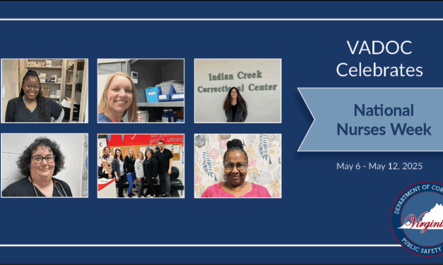 Virginia Department of Corrections Celebrates National Nurses Week