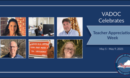 VADOC Celebrates and Recognizes Teacher Appreciation Week