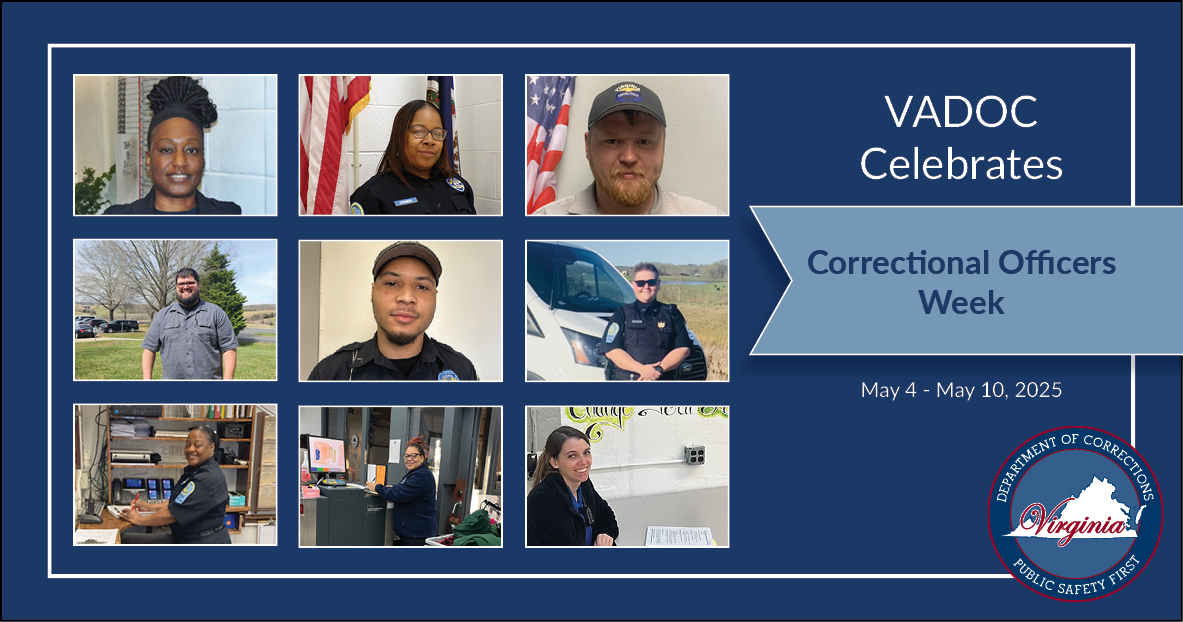 VADOC Celebrates Correctional Officers’ Week