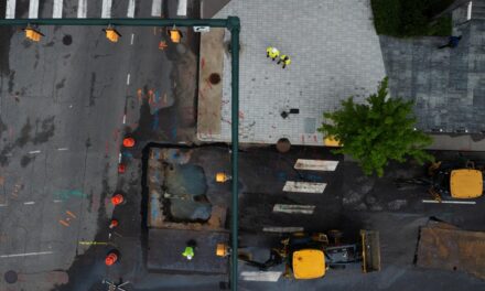 Faulty Canal Street water main has been successfully repaired