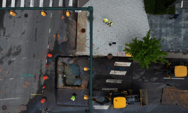 Faulty Canal Street water main has been successfully repaired