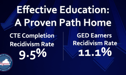 Virginia Recidivism Data Highlights Power of Education in Correctional Facilities