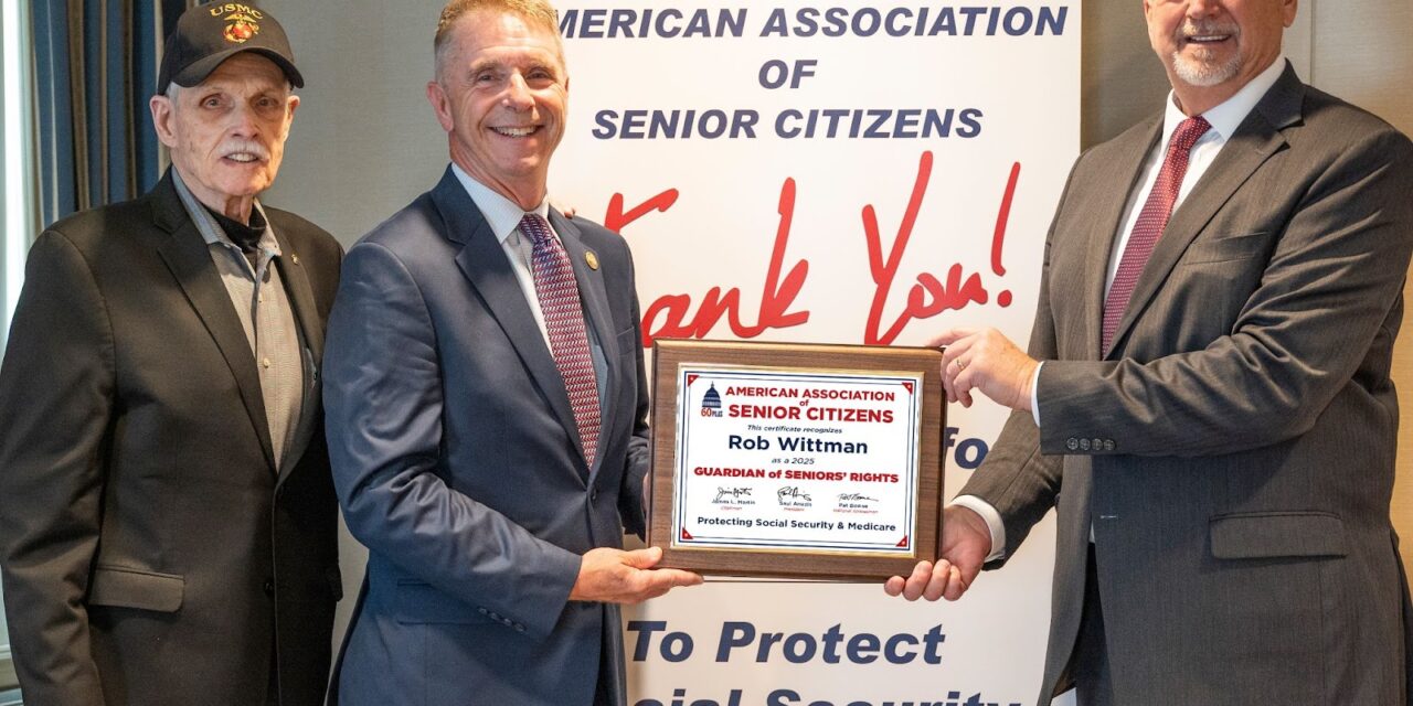 Wittman Awarded Guardian of Seniors’ Rights Award