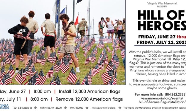 Virginia War Memorial’s 7th Annual Hill of Heroes Celebration