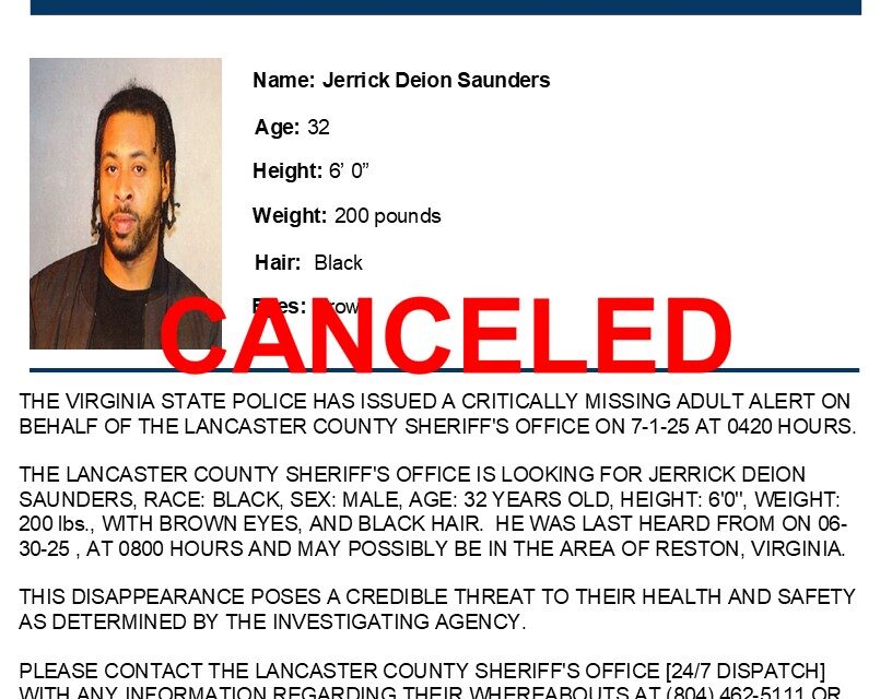 Missing Lancaster County Resident Found