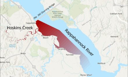 Three Rivers Health District Issues Recreational Swimming Advisory for Hoskins Creek, Rappahannock River due to Sewage Discharge