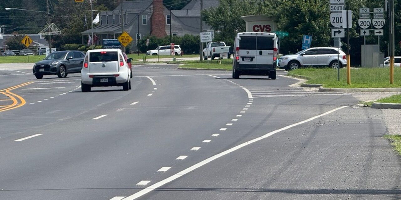 ROUTE 3 RIGHT TURN LANE CONSTRUCTION COMPLETE IN KILMARNOCK