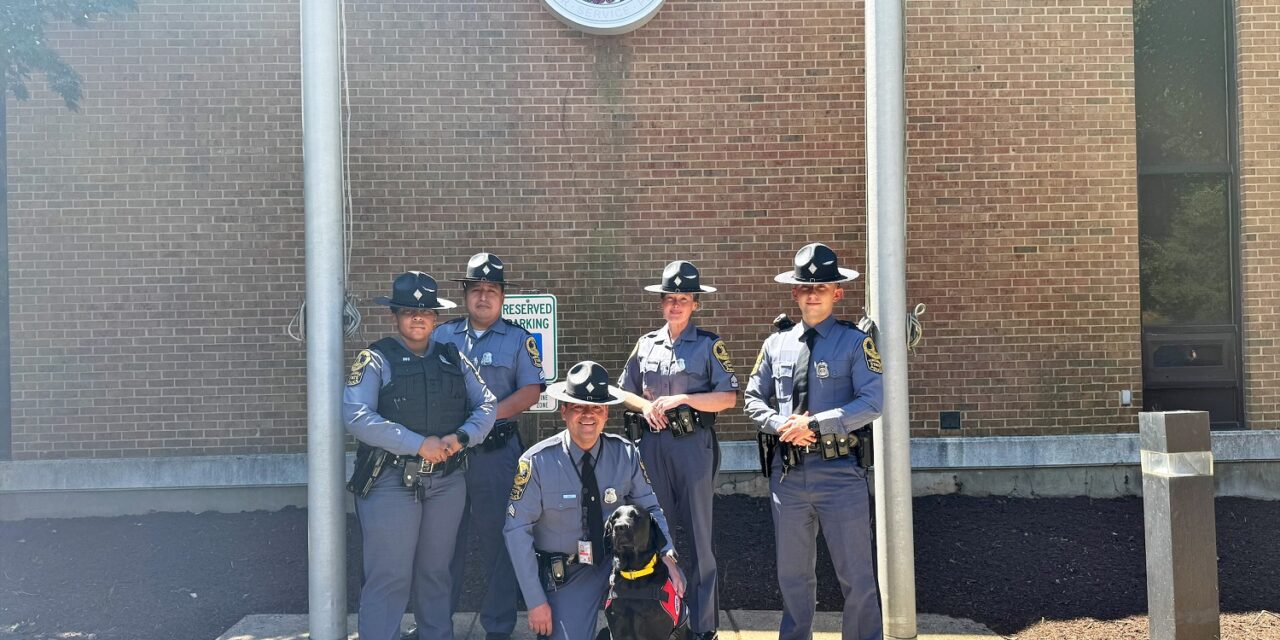 Virginia State Police welcome a four-legged partner  dedicated to supporting the wellness of Virginia’s finest