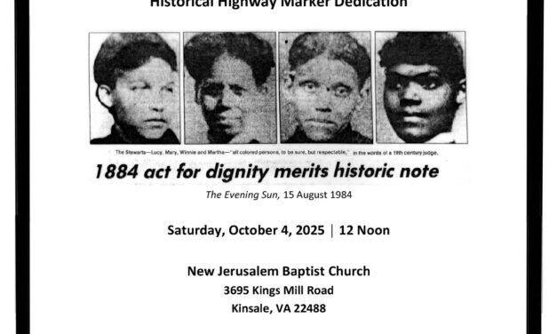 Highway Marker to Be Dedicated at Kinsale