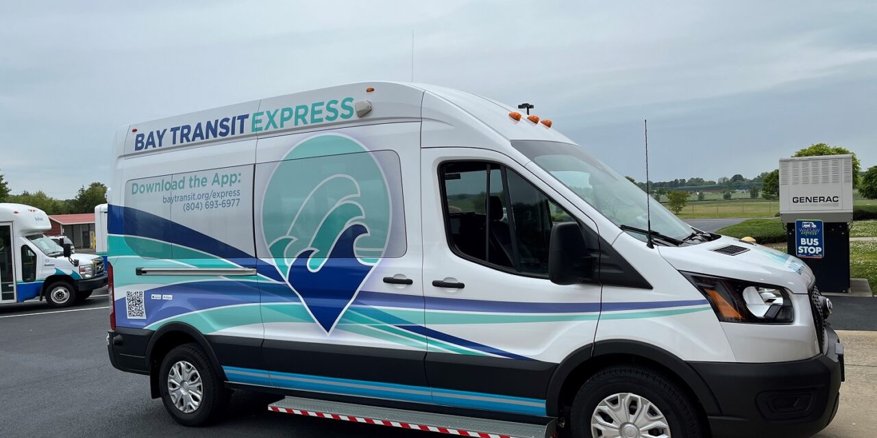 Bay Transit is excited to announce Bay Transit Express service is coming to the Town of Tappahannock