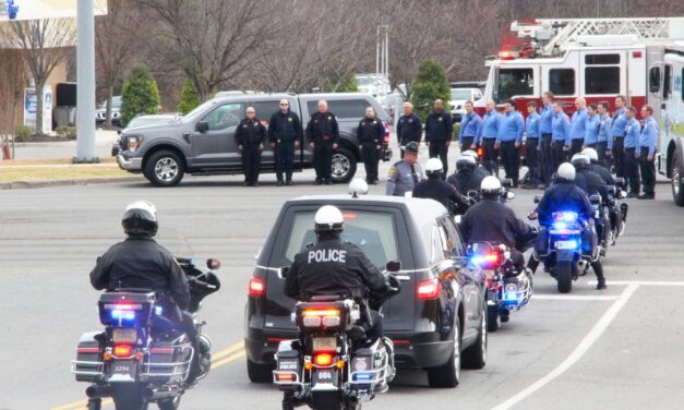 VADOC, Partner Agencies Hold Memorial Procession for Fallen Corrections Officer Jeremy Lewis Hall