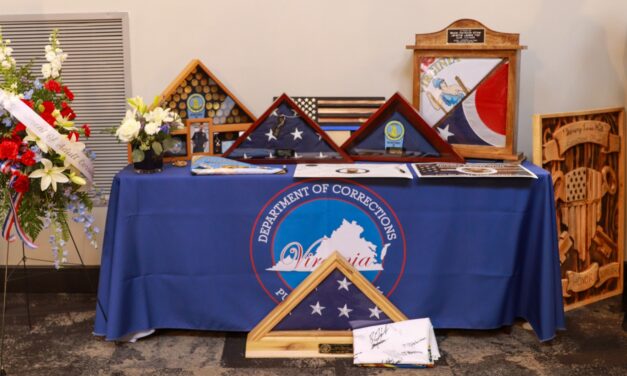 VADOC Holds Memorial Service for Master Corrections Officer Jeremy Lewis Hall