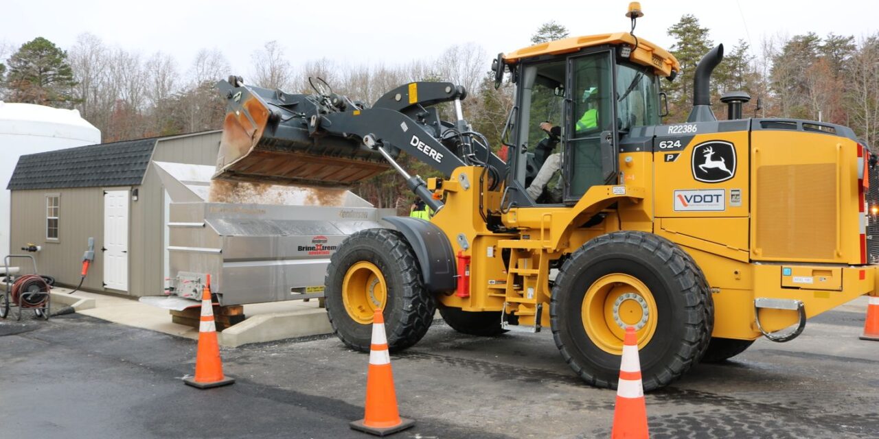 VDOT PREPARING FOR HEAVY SNOW AND ICE THIS WEEKEND