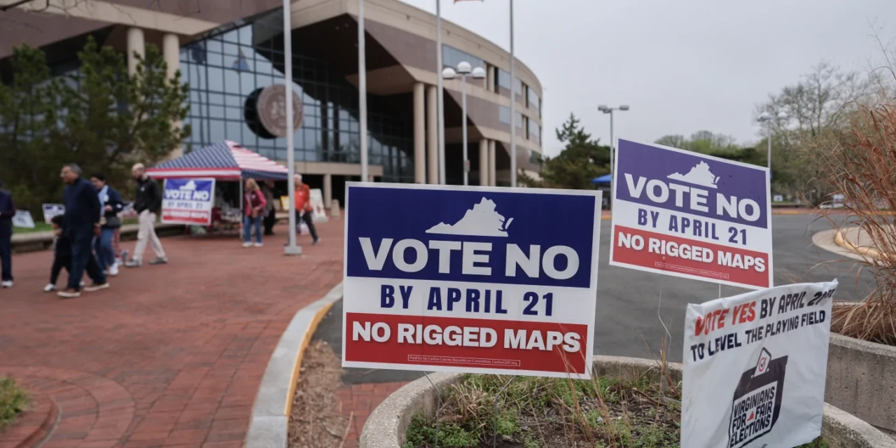 Virginia voters deciding on redistricting plan that could boost Democrats’ seats in Congress