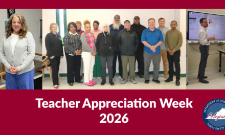 VADOC Celebrates Teacher Appreciation Week 2026