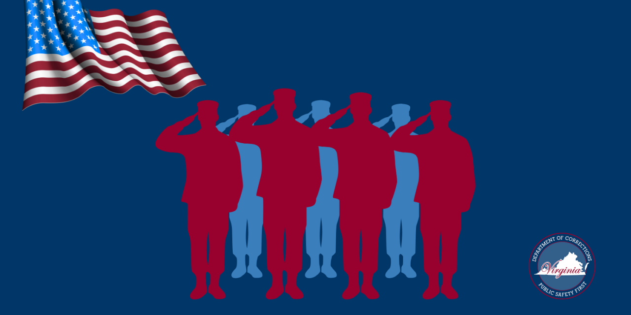 VADOC Honors Those Who Served for Memorial Day