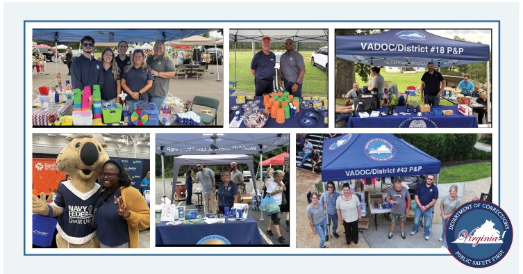 VADOC Probation & Parole Districts Join Local Communities to Celebrate National Night Out